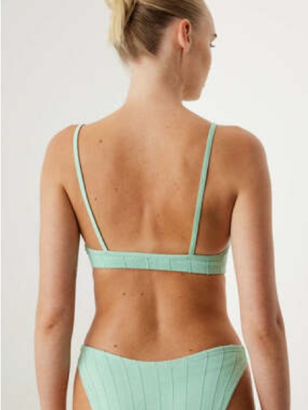 Hunza G Virginia Nile Bikini in Mint - Picture 3 of 6
